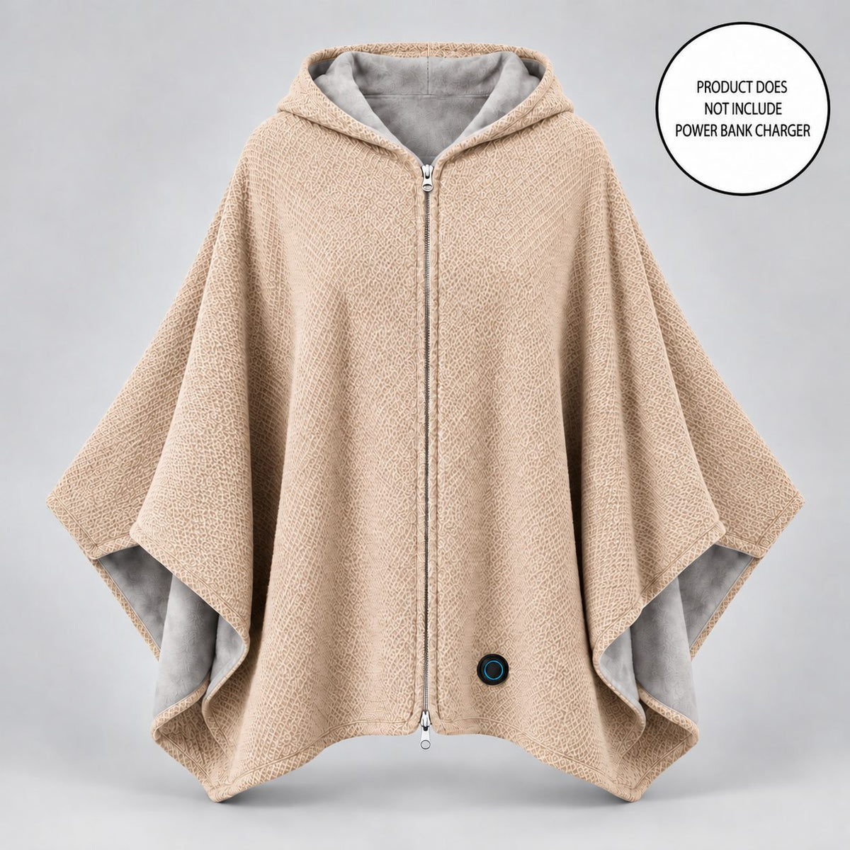 Cordless Graphene Heated Shawl – Hands-Free Wearable Warmth for Office & Home | Traverseon