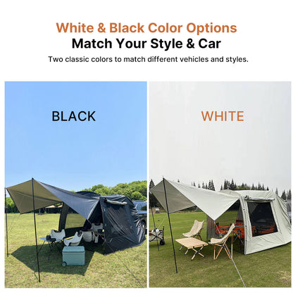 SUV Tailgate Tent Canopy – 210T 3000 Waterproof UV Protection for Car Camping | Traverseon