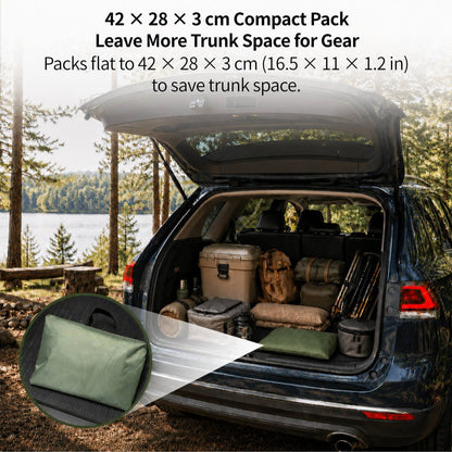 Car Camping Tent-2-3 Person Leak-Resistant SUV Tailgate Tent with Rear Awning | Traverseon