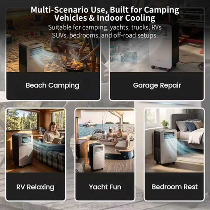 6100 BTU Portable Air Conditioner – 110V Camping RV AC | Traverseon