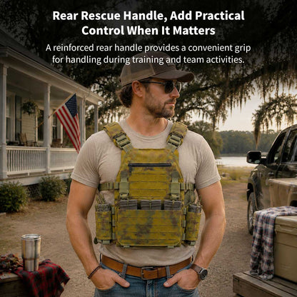 900D Tactical Vest – Adjustable MOLLE Quick-Release Carrier | Traverseon