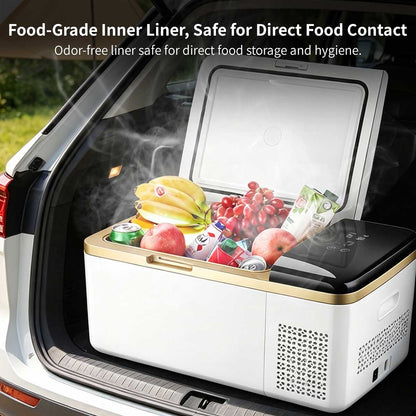 Car & Home Dual-Use Compressor Refrigerator – -20°C Portable Fridge Freezer | Traverseon
