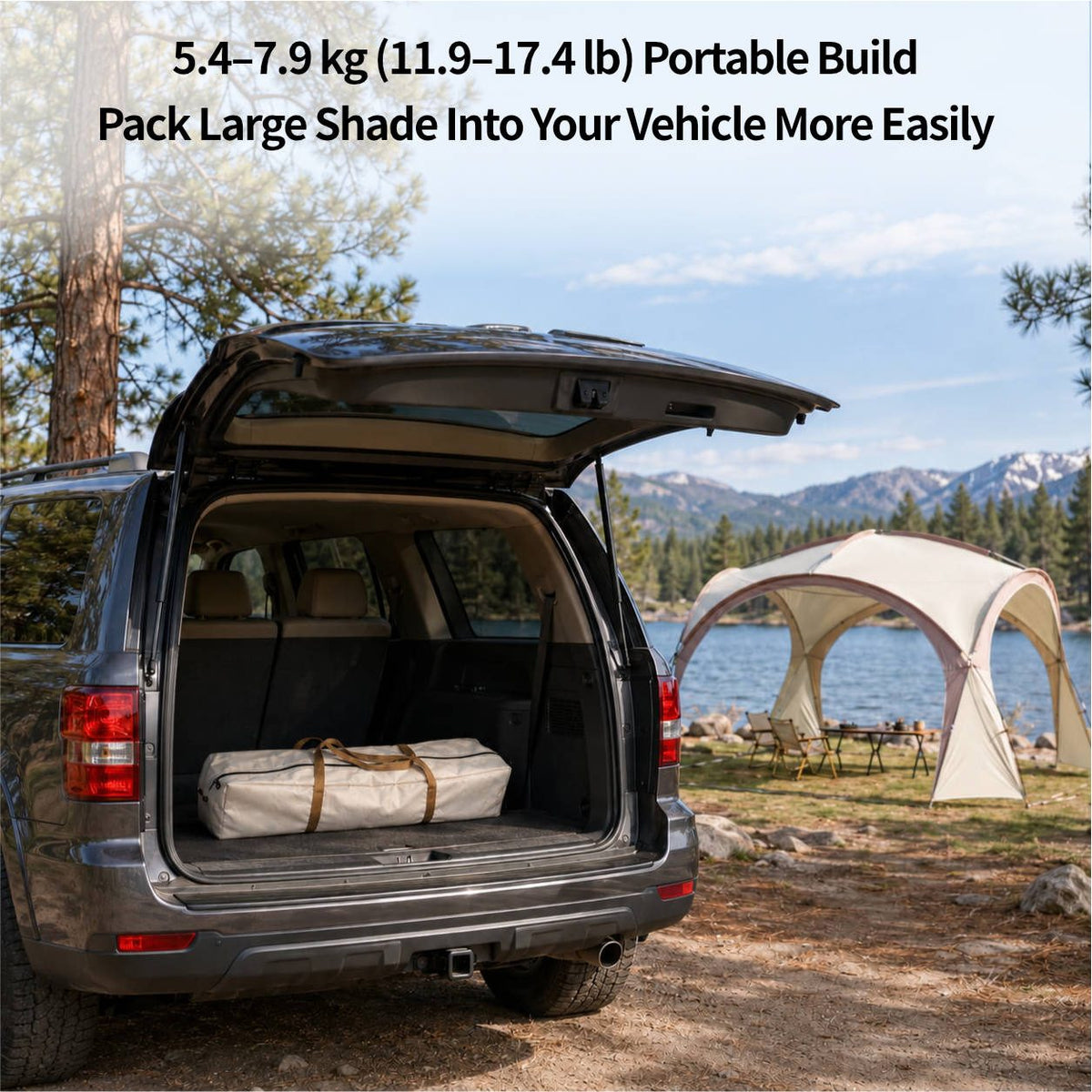 Family Dome Canopy Tent – 4–12 Person Sun Shelter, 10x10 & 14x14 ft | Traverseon