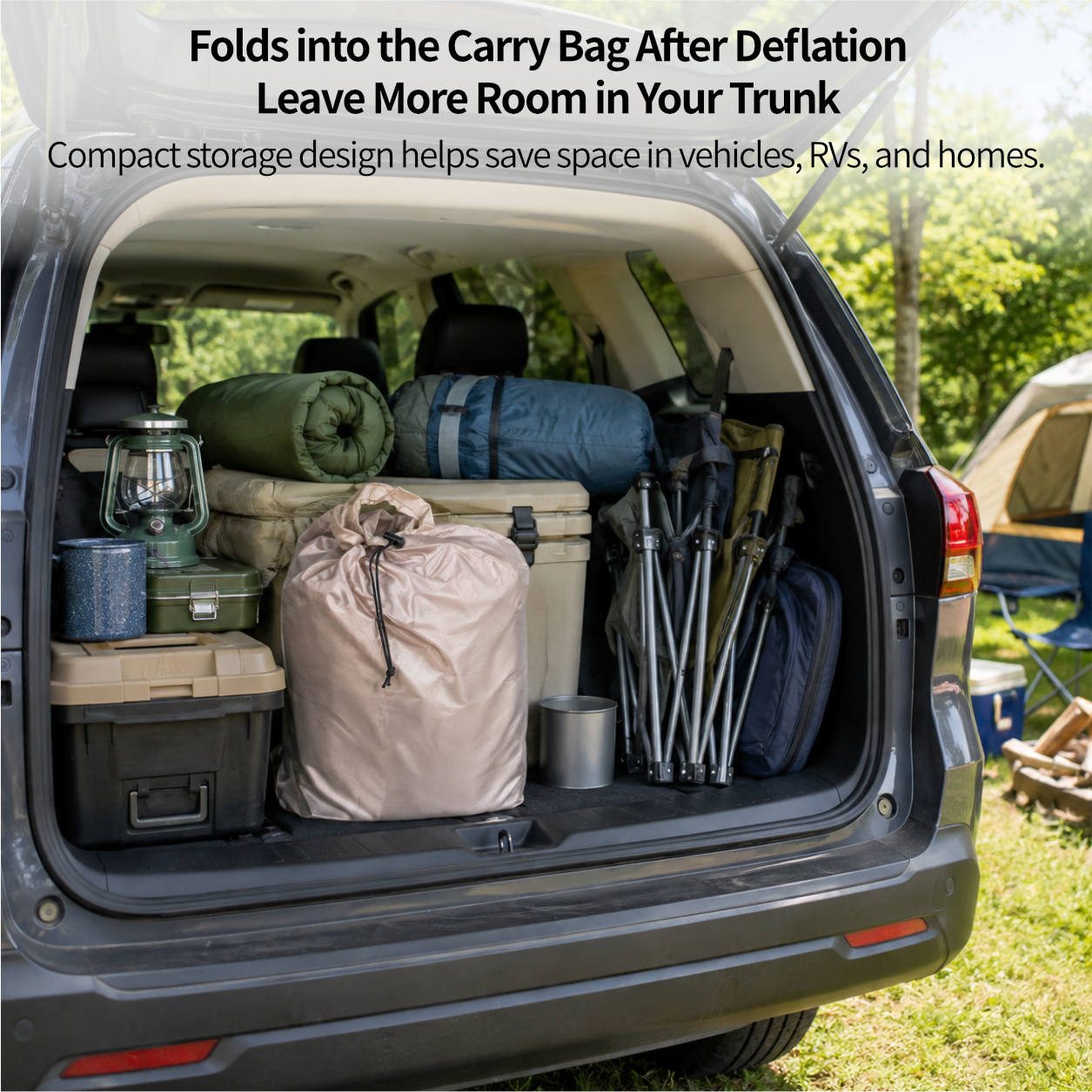 Self-Inflating Air Mattress | 300lbs Support | Traverseon