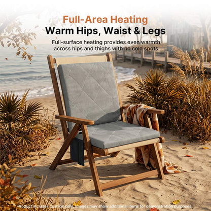 Heated Seat Cushion – All-Season 3 Gear Foldable for Camping Fishing Hiking | Traverseon