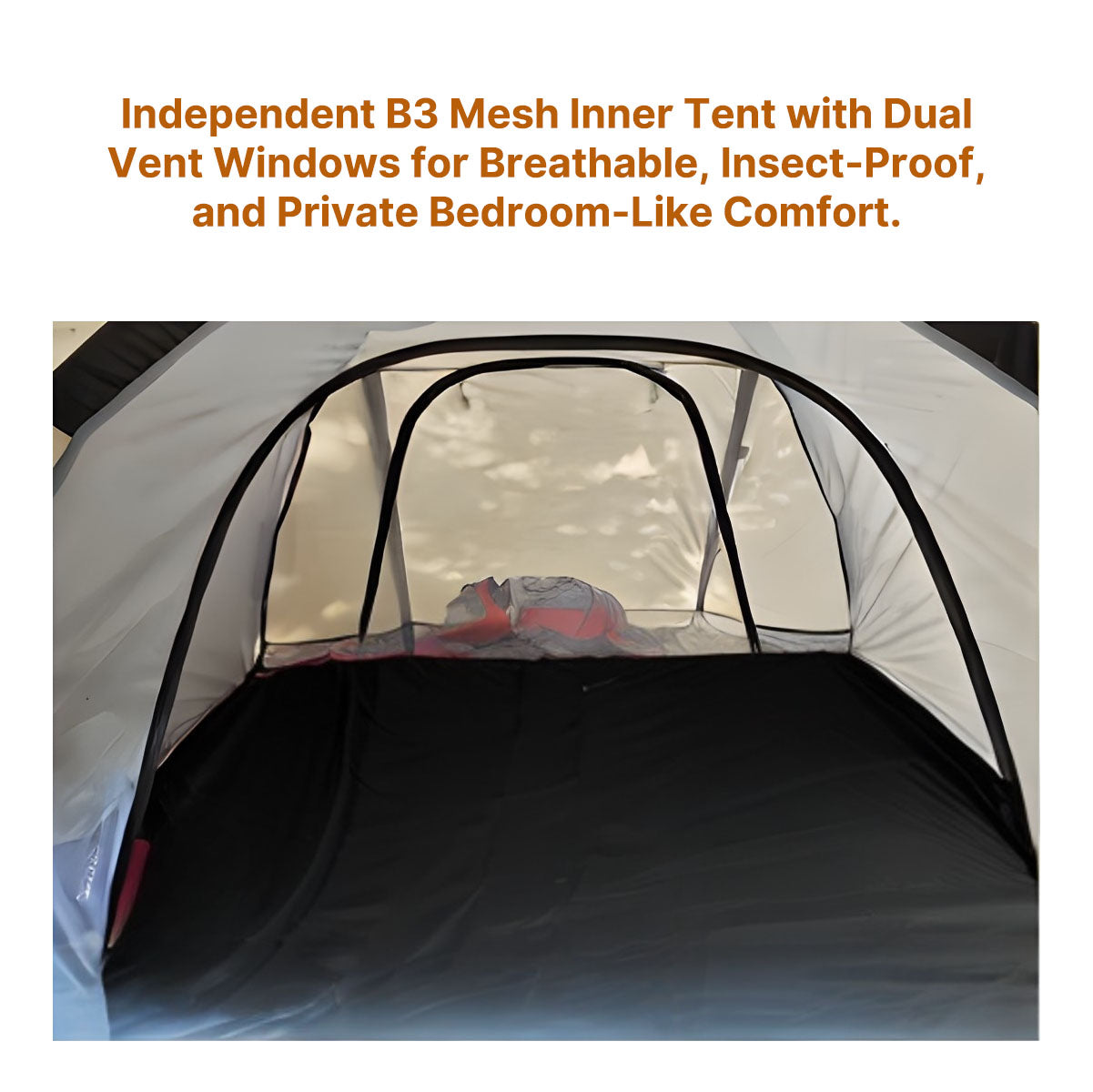 All-Season Family Hot Camping Tent with Stove Jack