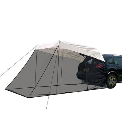 SUV Trunk Canopy Tent – Mosquito Net Sunshade Waterproof Car Shelter | Traverseon