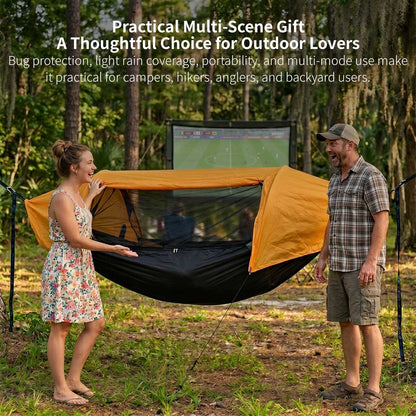 Camping Hammock Tent – Waterproof Mosquito Net Hammock | Traverseon