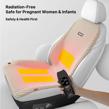 12V Car Winter Heated Seat Cushion — Front Seat Fit, Universal Heated Cushion for Cars, SUVs, and Trucks