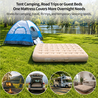Self-Inflating Air Mattress | 300lbs Support | Traverseon