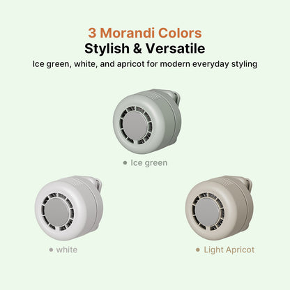 Portable Neck Cooling Fan – 1800mAh 3-Speed Icy Semiconductor Fan Outdoor | Traverseon