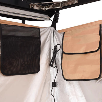 Portable Foldable Overland Car-Mounted Camping Shower Tent – Versatile Needs and with Hanging Loops