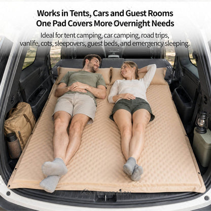 Automatic Inflatable Camping Mattress – Moisture-Proof,Back-Support,Portable|Traverseon