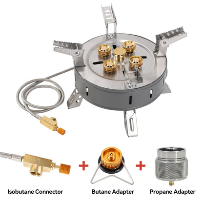 Traverseon BlazeCore™ 13800W Foldable Camping Stove