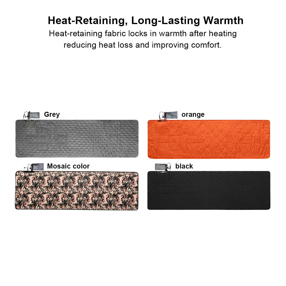 Heated Yoga Pad – USB Powered Electric Camping Sleeping Mat for Home & Outdoor | Traverseon