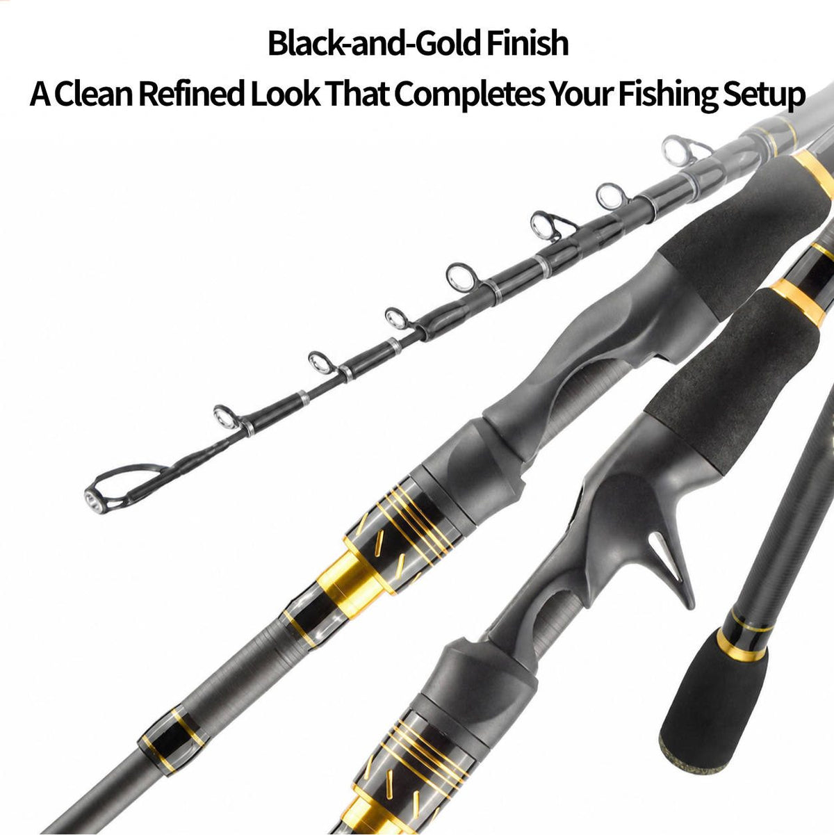 Carbon Fiber Telescopic Fishing Rod – Portable Lure Travel Pole