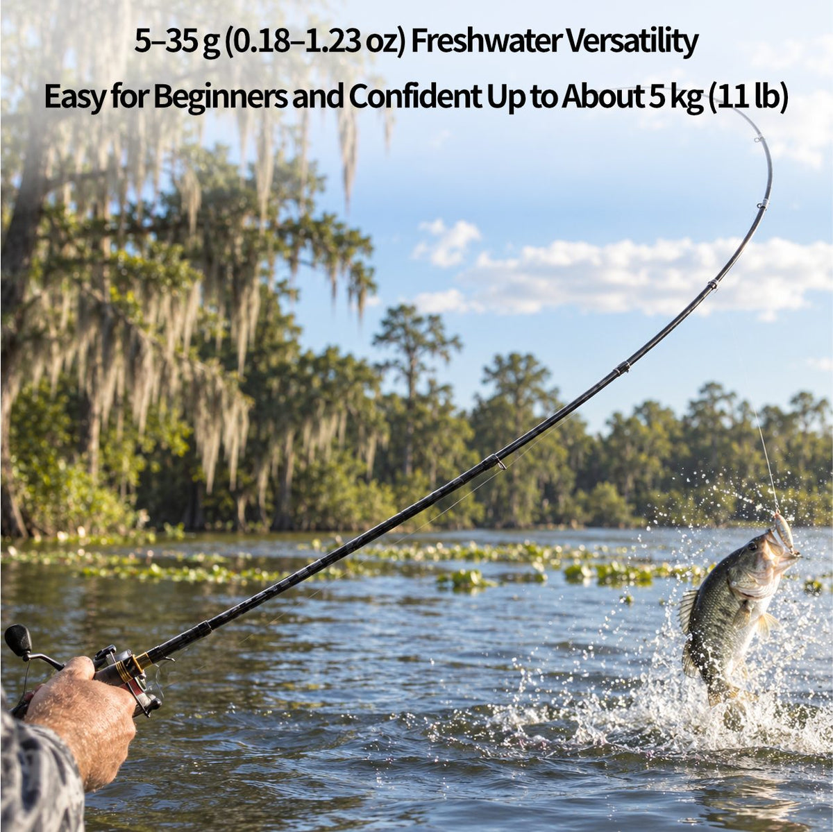 Carbon Fiber Telescopic Fishing Rod – Portable Lure Travel Pole