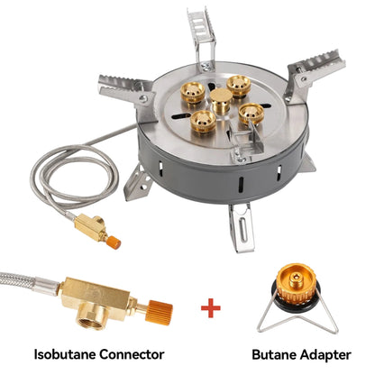Traverseon BlazeCore™ 13800W Foldable Camping Stove
