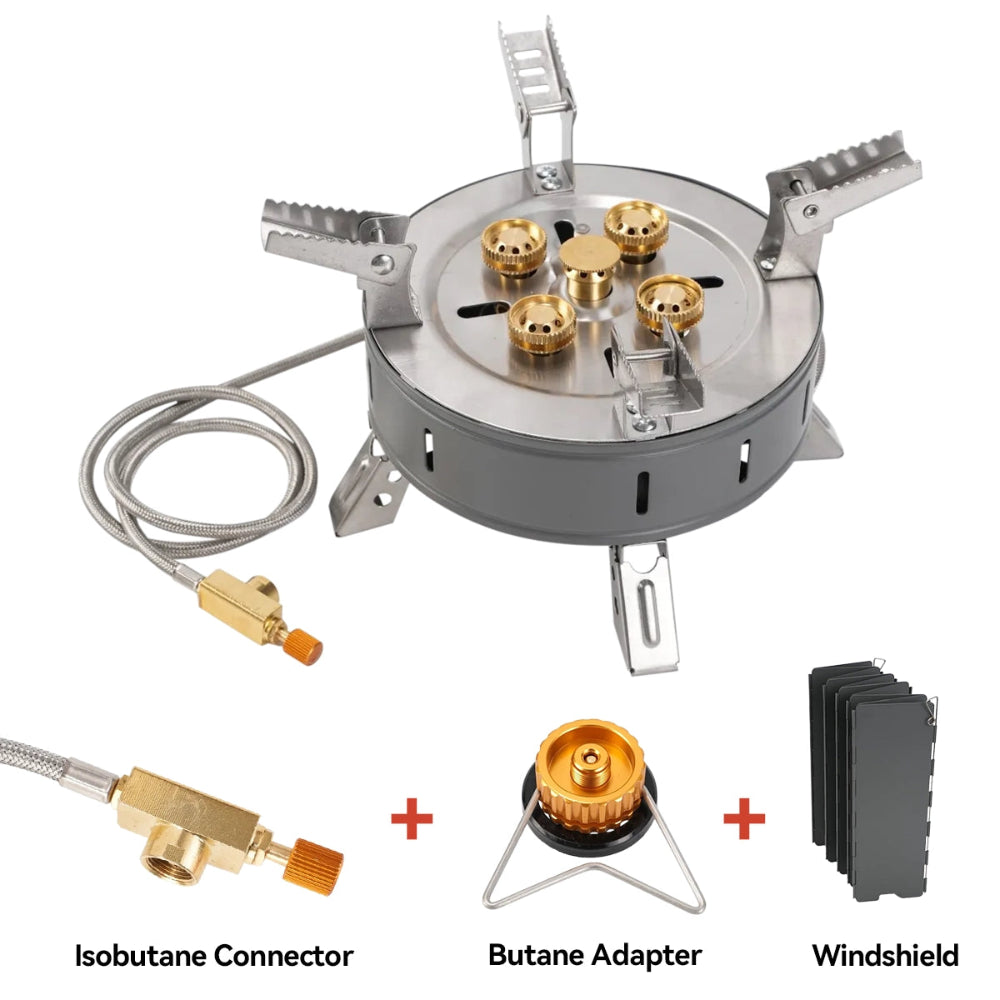 Traverseon BlazeCore™ 13800W Foldable Camping Stove