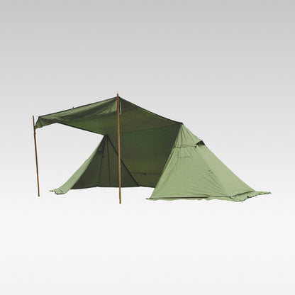 4-Season Windproof Tent with Stove Jack for Camping & Outdoor Living