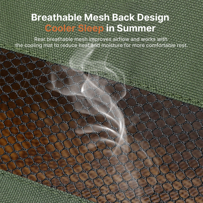 Cooling Pet Tent – 4 Sizes Washable Cat Bed w/ Mesh Cooling Mat Indoor Outdoor | Traverseon