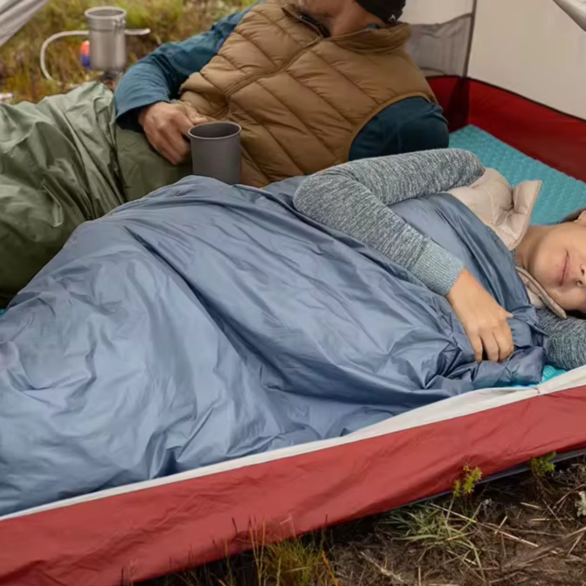 Traverseon 1P All-Season Ultralight Washable Envelope Sleeping Bag