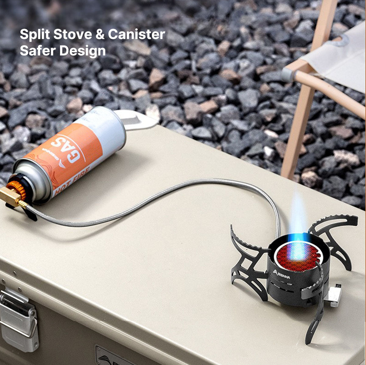 Traverseon 3600W Camping Backpacking Gas Stove