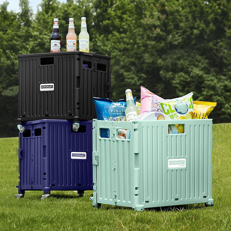 Traverseon QuickFold Rolling Crate