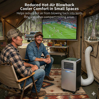 6100 BTU Portable Air Conditioner – 110V Camping RV AC | Traverseon