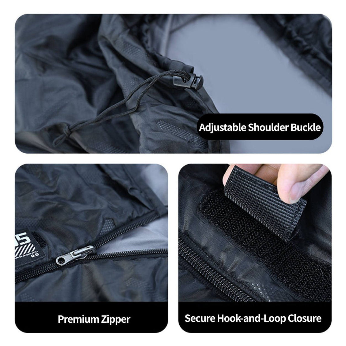 1P All-Season Sleeping Bag | Lightweight, WideFit Design for Outdoor Camping