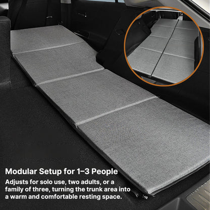 Foldable Adjustable Car Mattress – Portable Travel Bed | Traverseon
