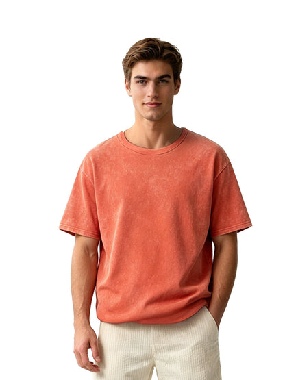 The Custom Vintage Wash Tee | 100% Breathable Cotton