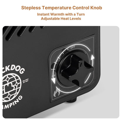 1500W Portable Outdoor Heater, Multi-Function with Boiling & Beverage Warming