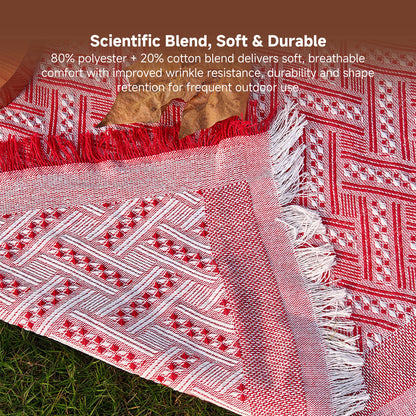 3-Season Camping Picnic Blanket – Moisture-Resistant Outdoor Travel Blanket | Traverseon