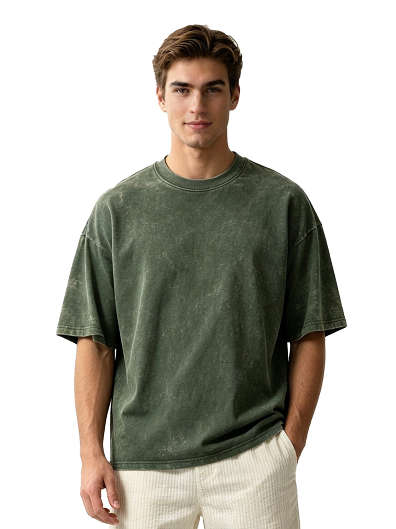 The Custom Vintage Wash Tee | 100% Breathable Cotton