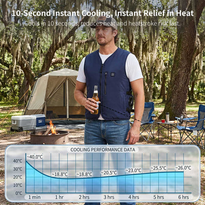 Water Circulation Cooling Vest – Adjustable Summer Cooling Gear | Traverseon