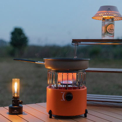 2000W Portable Outdoor Stove & Heater, Multi-Function Cooking
