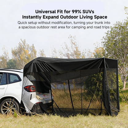 SUV Tailgate Tent – Waterproof UV-Protection Car Camping Awning | Traverseon