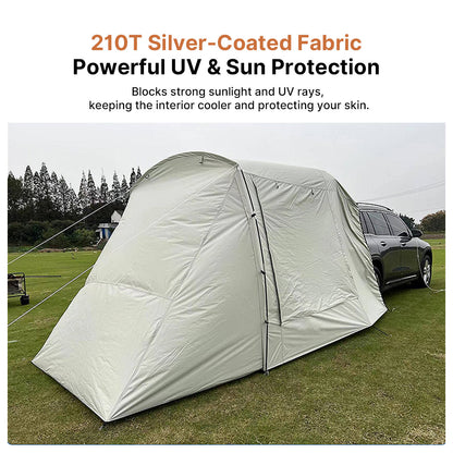 SUV Tailgate Tent Canopy – 210T 3000 Waterproof UV Protection for Car Camping | Traverseon