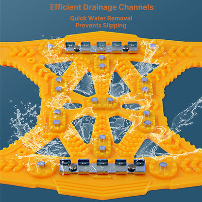 Winter Tire Snow Chain - No Jack Easy Install All-Terrain Traction