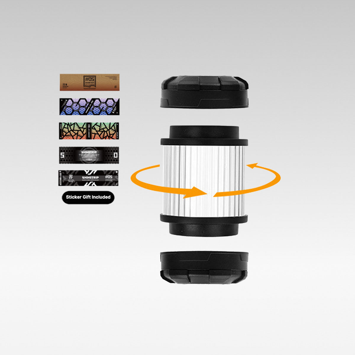 Traverseon Spin-Glow Modular Camp Light