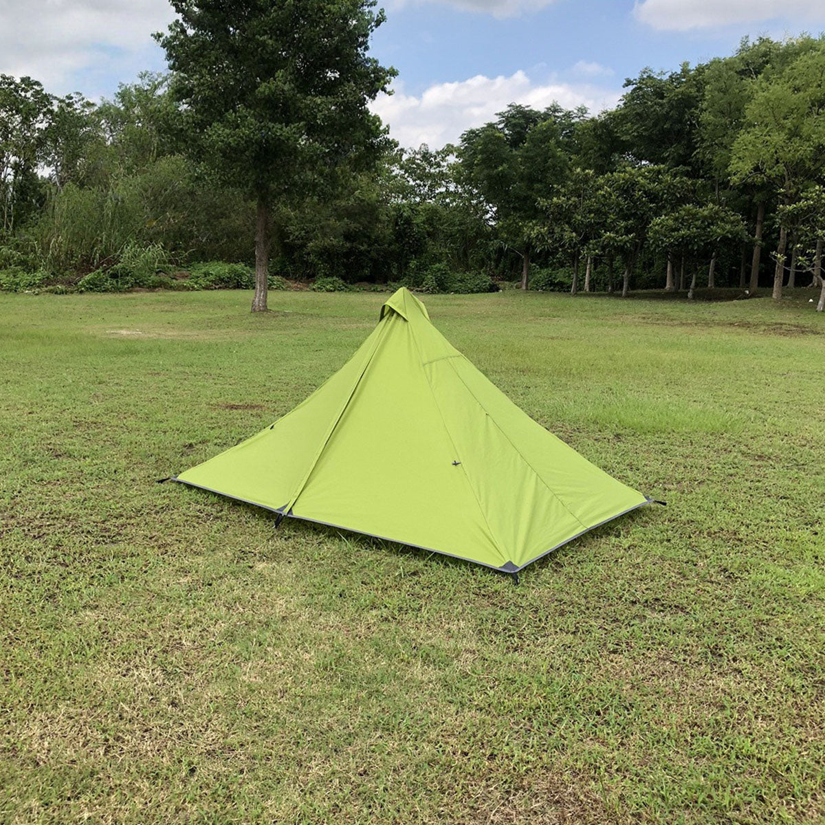 Ultralight Pyramid Tent – 1-2P Trekking Pole Setup|Traverseon