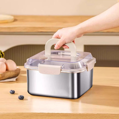 FreshSeal Stainless Steel Food Storage Box