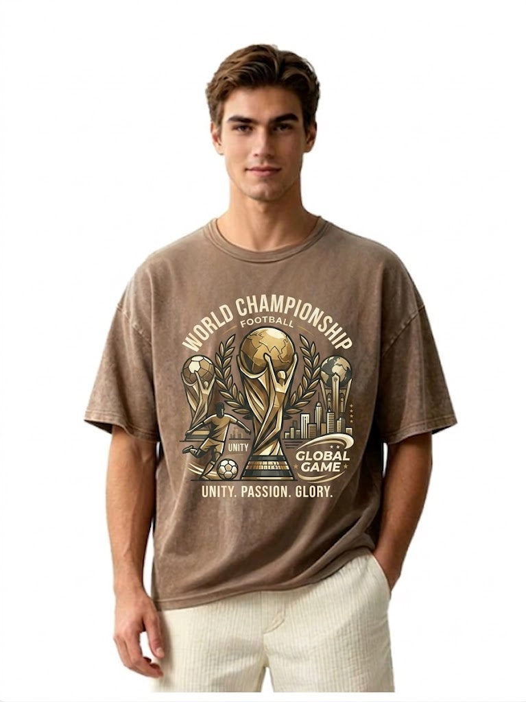 The Custom Vintage Wash Tee | 100% Breathable Cotton