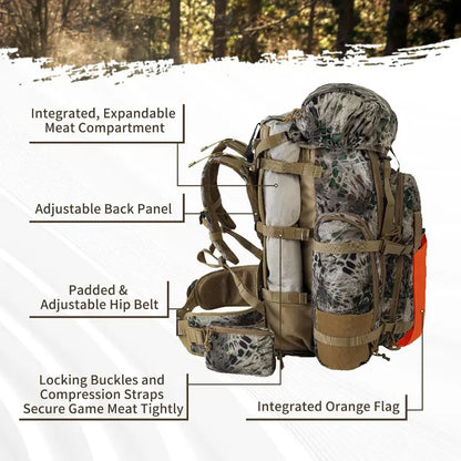Traverseon Camo Tactical Hunting Backpack