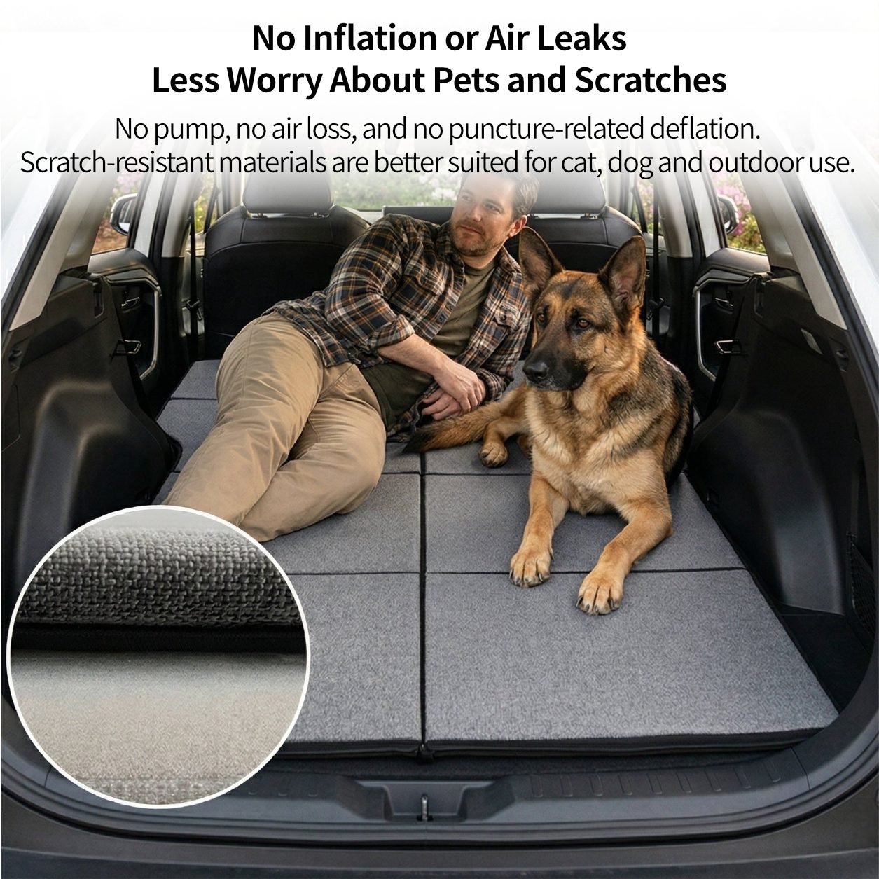 Foldable Adjustable Car Mattress – Portable Travel Bed | Traverseon