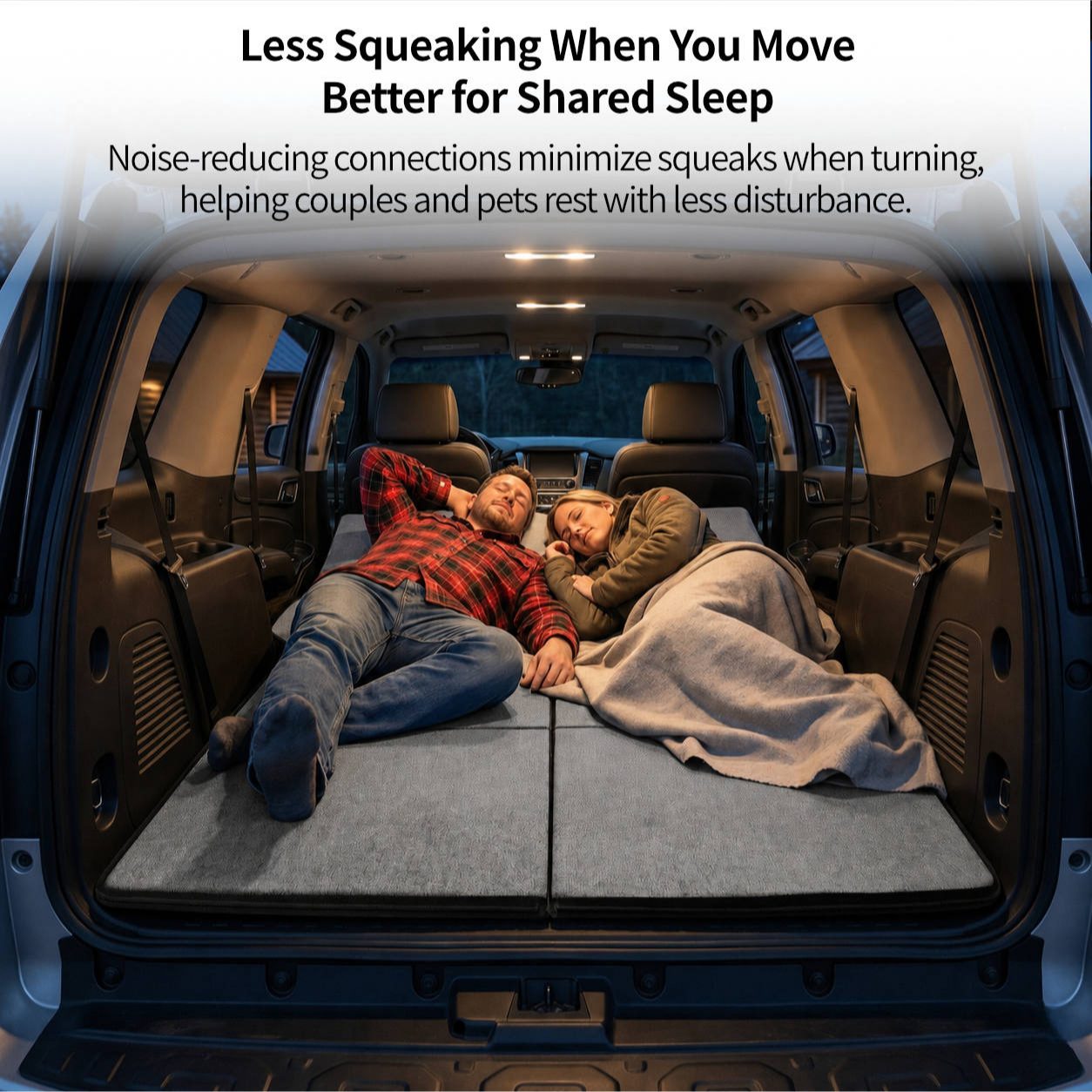 Foldable Adjustable Car Mattress – Portable Travel Bed | Traverseon