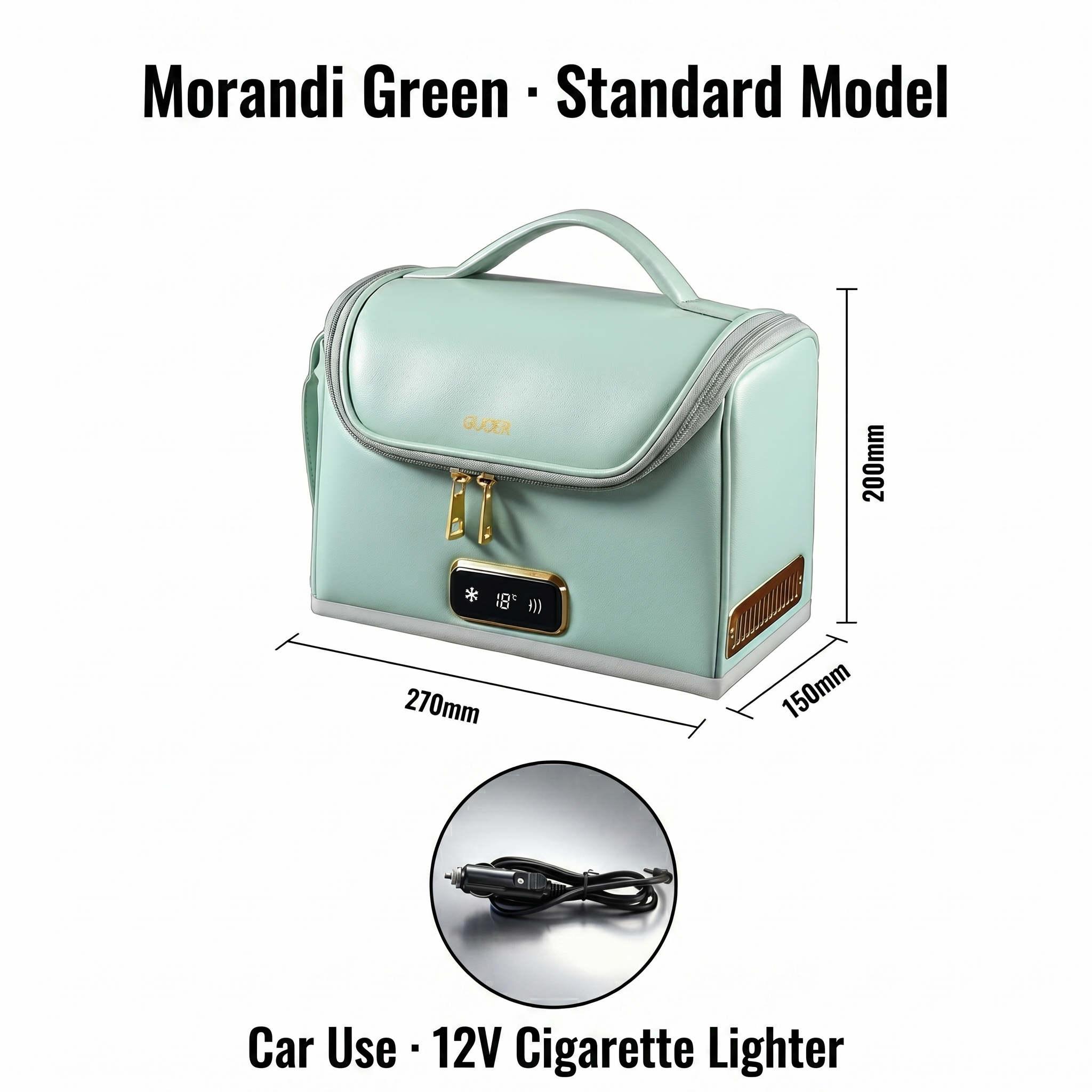 4L Portable Car Cooler & Warmer – 12V Mini Fridge for Travel | Traverseon