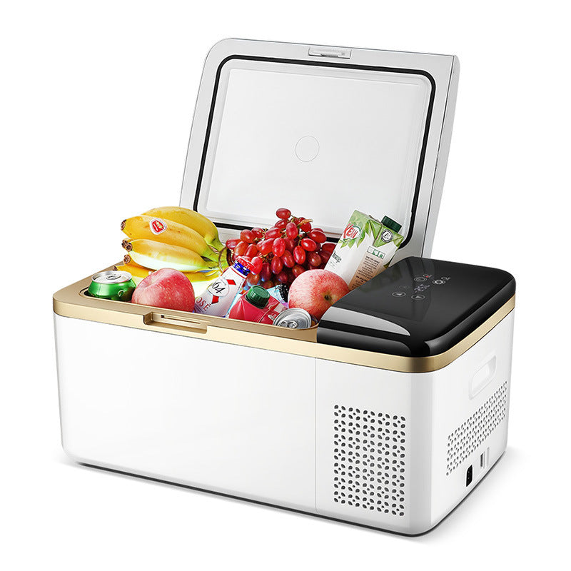 Car & Home Dual-Use Compressor Refrigerator – -20°C Portable Fridge Freezer | Traverseon