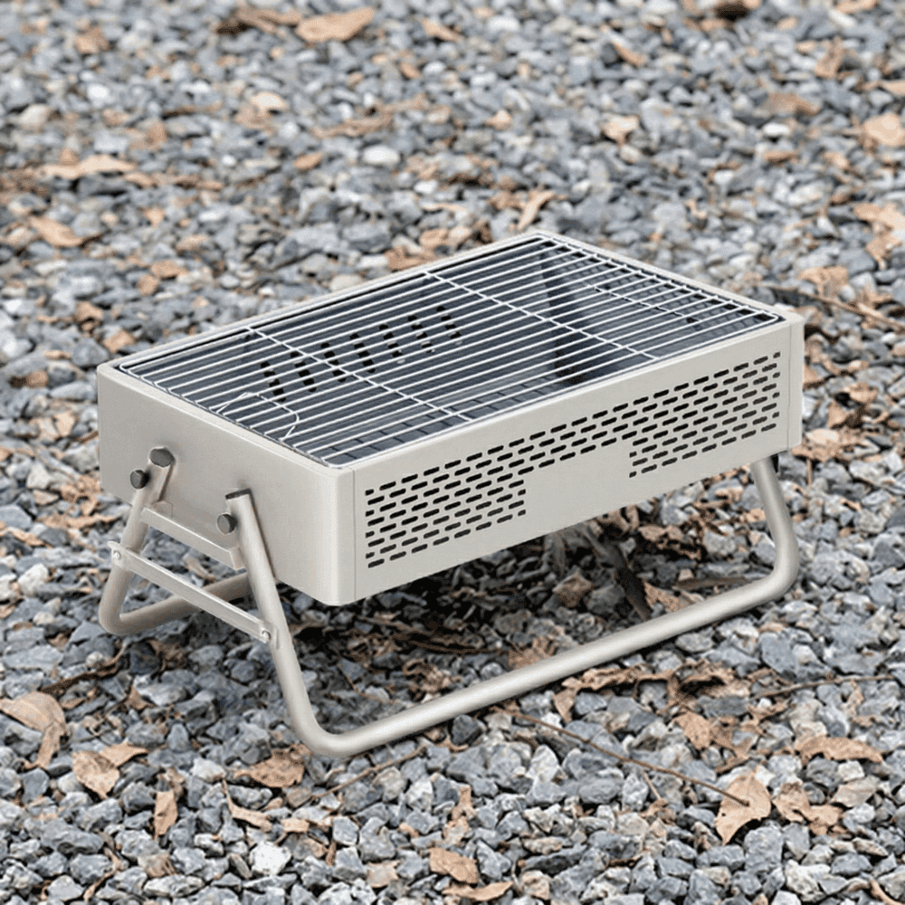 Portable Smokeless BBQ Grill – Foldable 27cm Wide for 5+ People | Traverseon